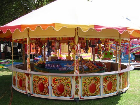 Round Stall - Victorian Stall Hire